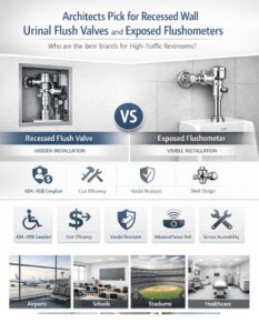 Commercial restroom systems comparison (flush platform overview)
