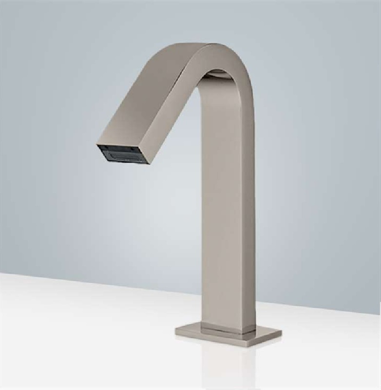 Fontana Commercial Brushed Nickel Hands Free Faucet FS1095