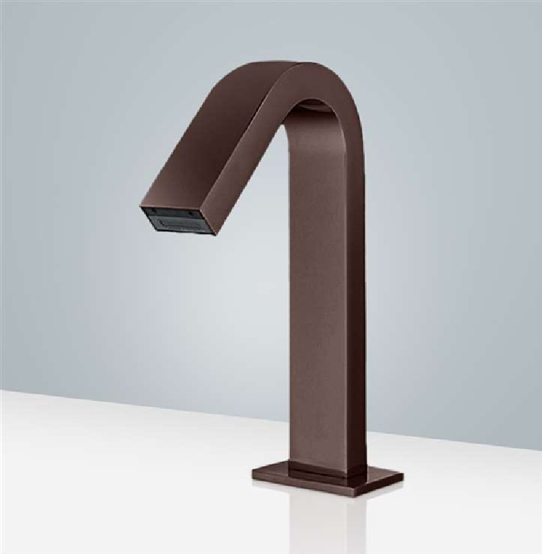 Fontana Commercial Light Oil Rubbed Bronze Touchless Automatic Sensor Hands Free Faucet FS1097